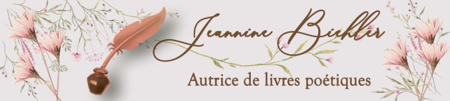 Jeannine Biehler Autrice de livres poétiques
